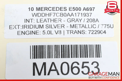 10-16 Mercedes W212 E350 Front Left Driver Side Wishbone Control Arm RWD
