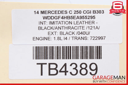 08-17 Mercedes W212 E350 C250 Front Left Driver Side Curved Wishbone Control Arm