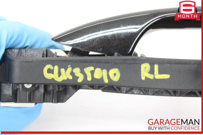 10-15 Mercedes X204 GLK350 GLK250 Rear Left Side Exterior Door Handle Black OEM