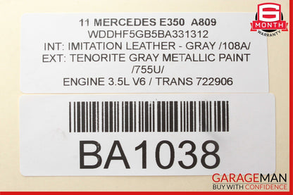 08-16 Mercedes W212 E400 E350 C300 Coolant Reservoir Overflow Expansion Tank OEM