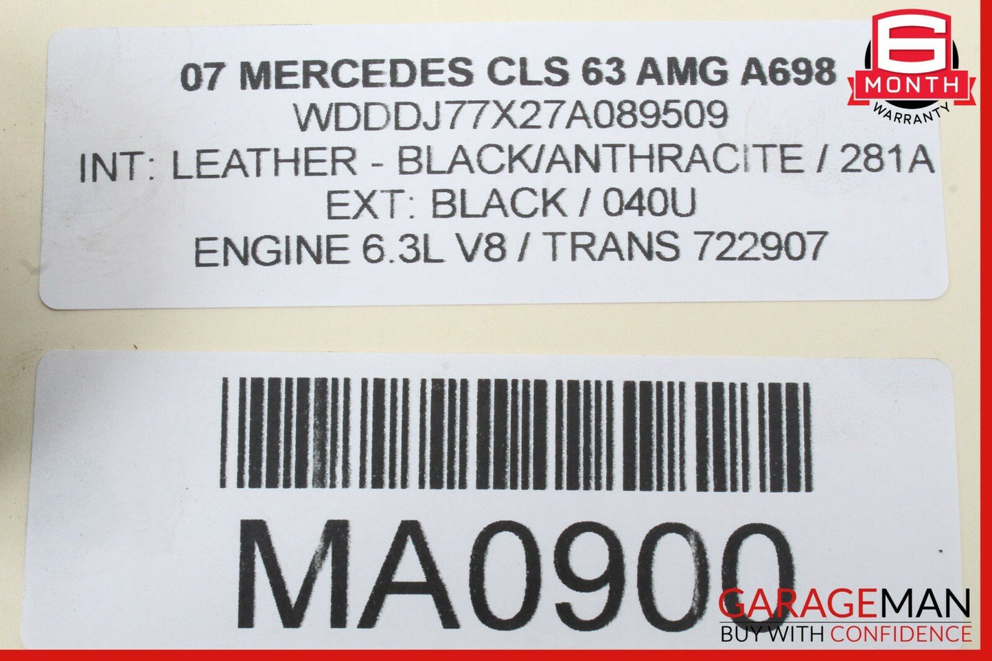 Mercedes SL500 CLS63 E63 AMG Rear Left / Right Suspension Upper Control Arm