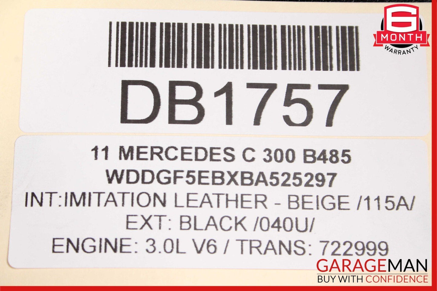 08-18 Mercedes W204 C250 C300 Engine Radiator Cooling Fan Shroud Motor Assy