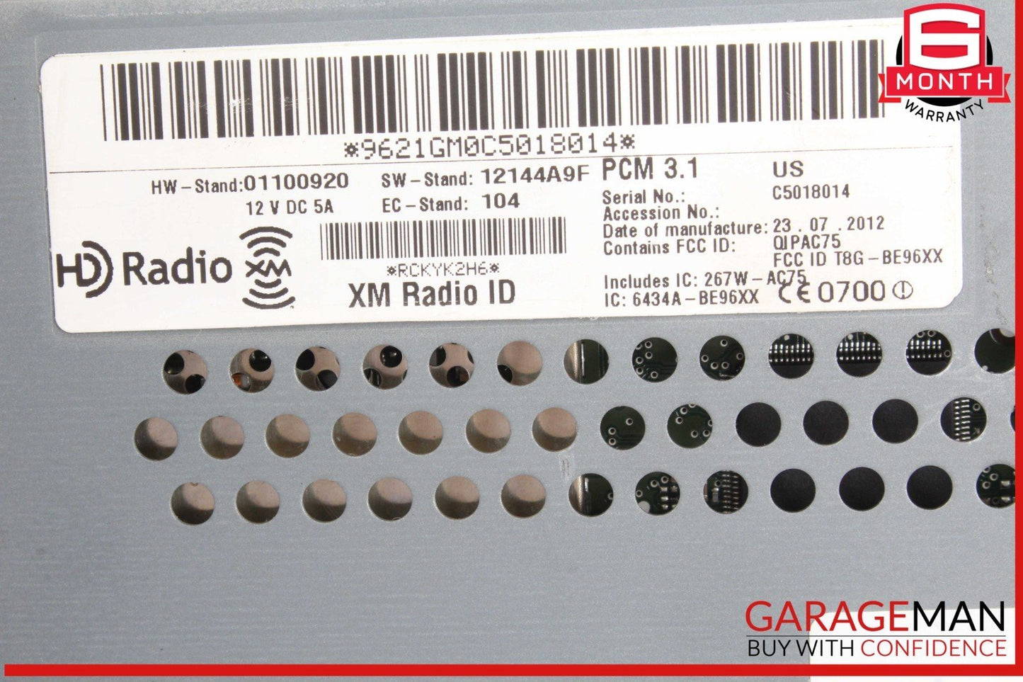 12-16 Porsche Cayenne 958 Command Head Unit Navigation Radio OEM