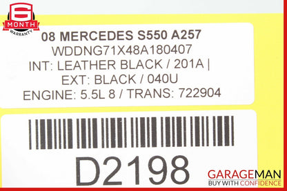 07-09 Mercedes W221 S550 CL550 Engine Cooling Fan Motor Assembly OEM