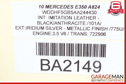 Mercedes E350 CLS550 SLC300 SLK250 Steering Gear Coupling 2044620278 RWD