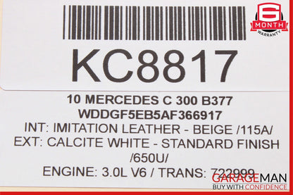 08-11 Mercedes W204 C300 C350 Instrument Speedometer Cluster Gauge OEM