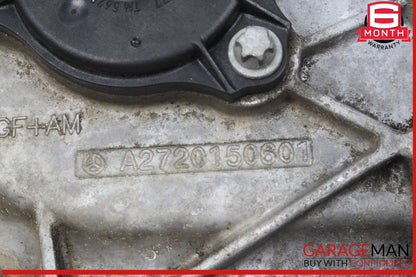 05-13 Mercedes W212 E350 S550 Front Right Engine Timing Chain Cover Plate OEM