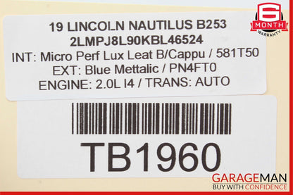 19-23 Lincoln Nautilus Center Console Trim Panel FA1BR04324AS OEM