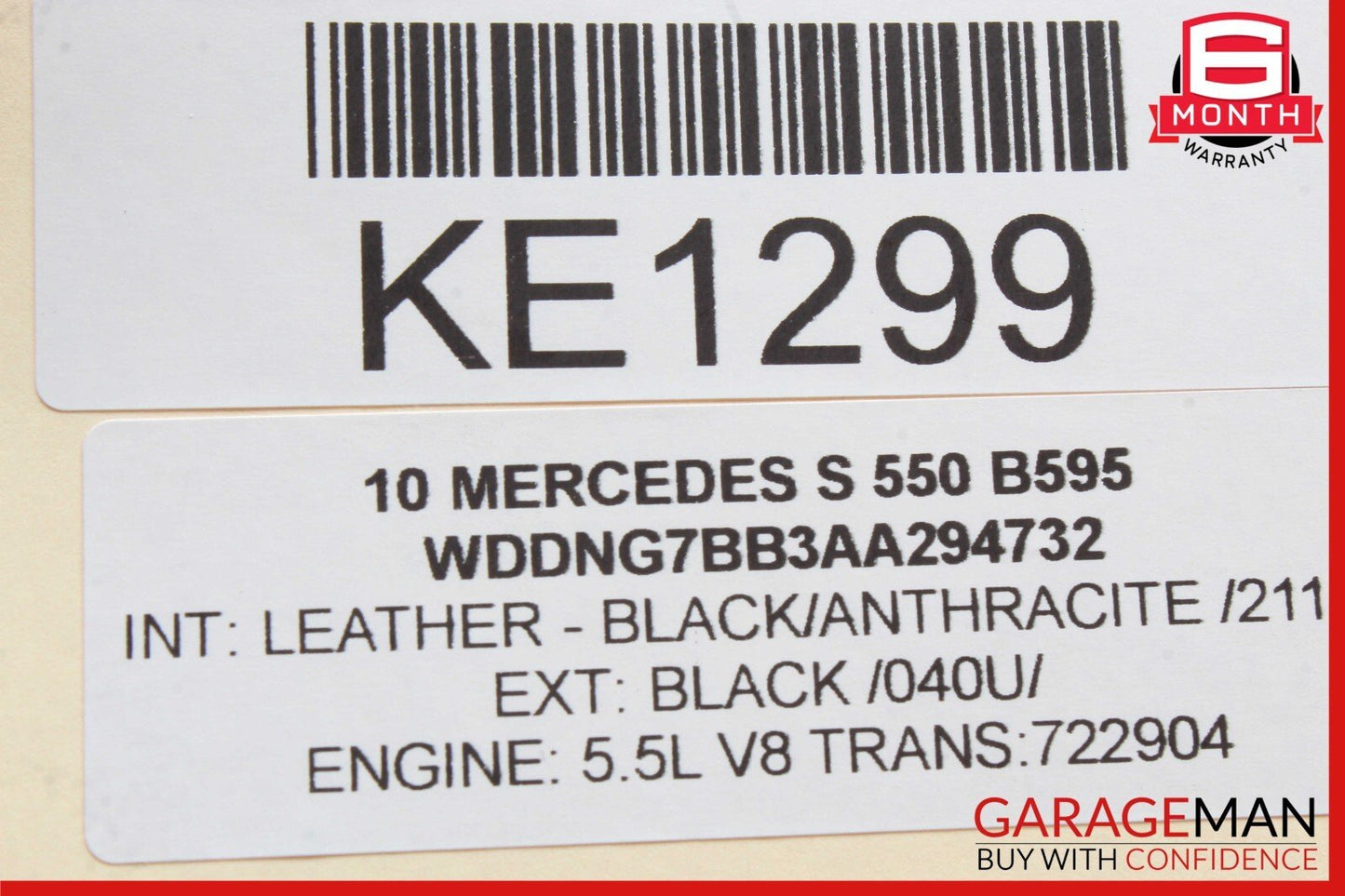 07-14 Mercedes W221 S550 S400 CL550 A/C AC Heater Climate Control Switch OEM