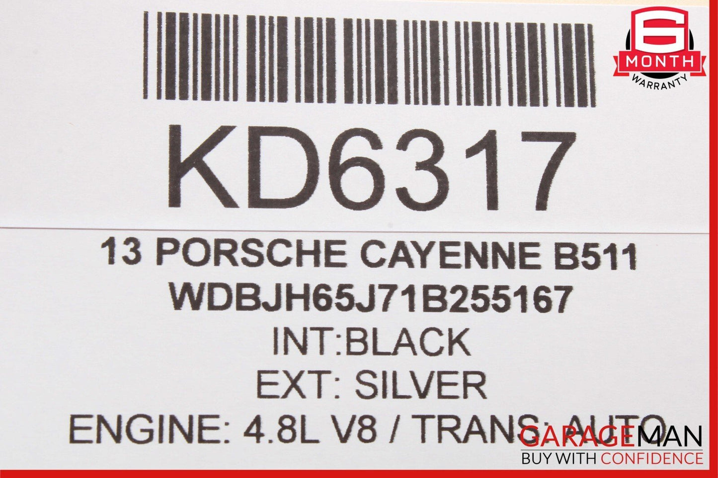 11-17 Porsche Cayenne 958 S Rear Interior Power Socket Trim Cover Panel