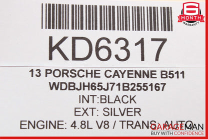 11-17 Porsche Cayenne 958 S Rear Interior Power Socket Trim Cover Panel