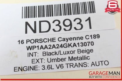 09-16 Porsche Cayenne 958 Audi S4 Engine Motor Brake Vacuum Pump 03H145100C OEM