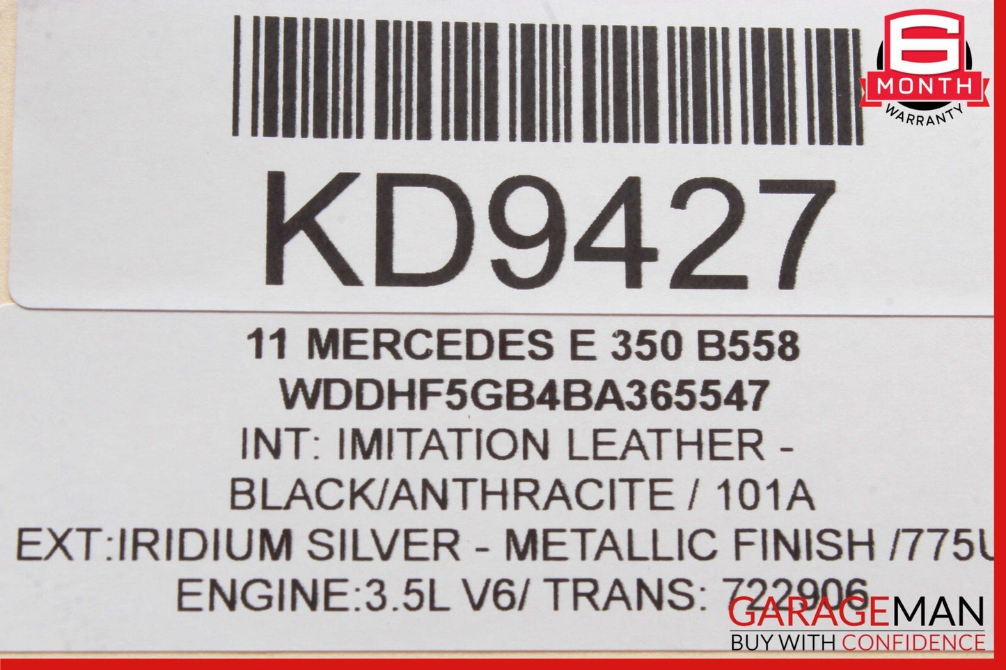 05-12 Mercedes W212 E350 SLK350 SL550 C300 Lower Oil Pan 2720100128 OEM