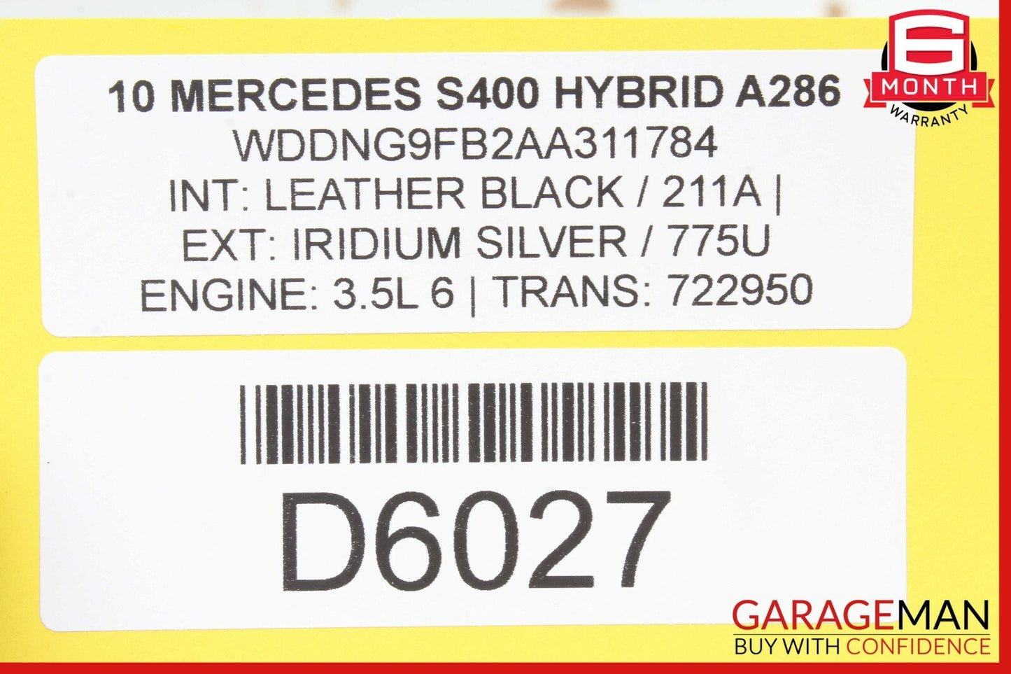 10-13 Mercedes W221 S400 Hybrid Center Dashboard Dash Trim Molding Panel Wood
