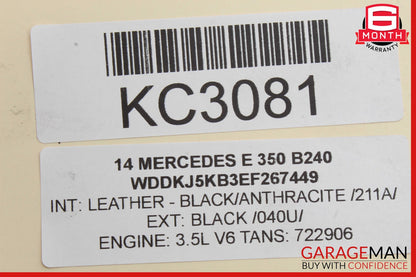 08-20 Mercedes W204 C350 E350 Front Left Side Door Lock Latch Actuator OEM