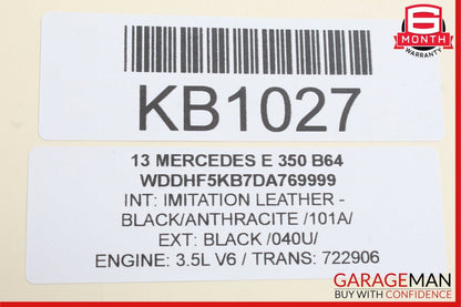 10-13 Mercedes W212 E350 E400 Front/Rear Right Passenger Side Door Handle OEM