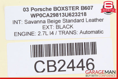 97-04 Porsche Boxster 986 Carrera 996 911 Rear Lower Control Arm Track