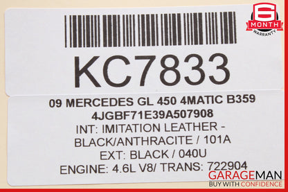 06-12 Mercedes X164 GL450 ML63 ML350 Keyless Go Control Module 1648203985 OEM