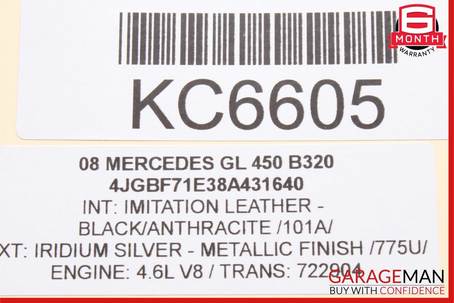 06-13 Mercedes GL450 R550 ML320 Front Right Side Door Control Module Unit