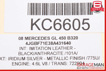 06-13 Mercedes GL450 R550 ML320 Front Right Side Door Control Module Unit