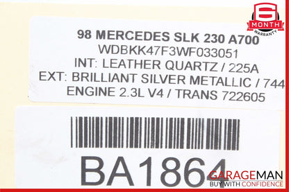 97-01 Mercedes R170 SLK230 CLK320 SL500 Power Steering Rack Gear Box Gearbox OEM