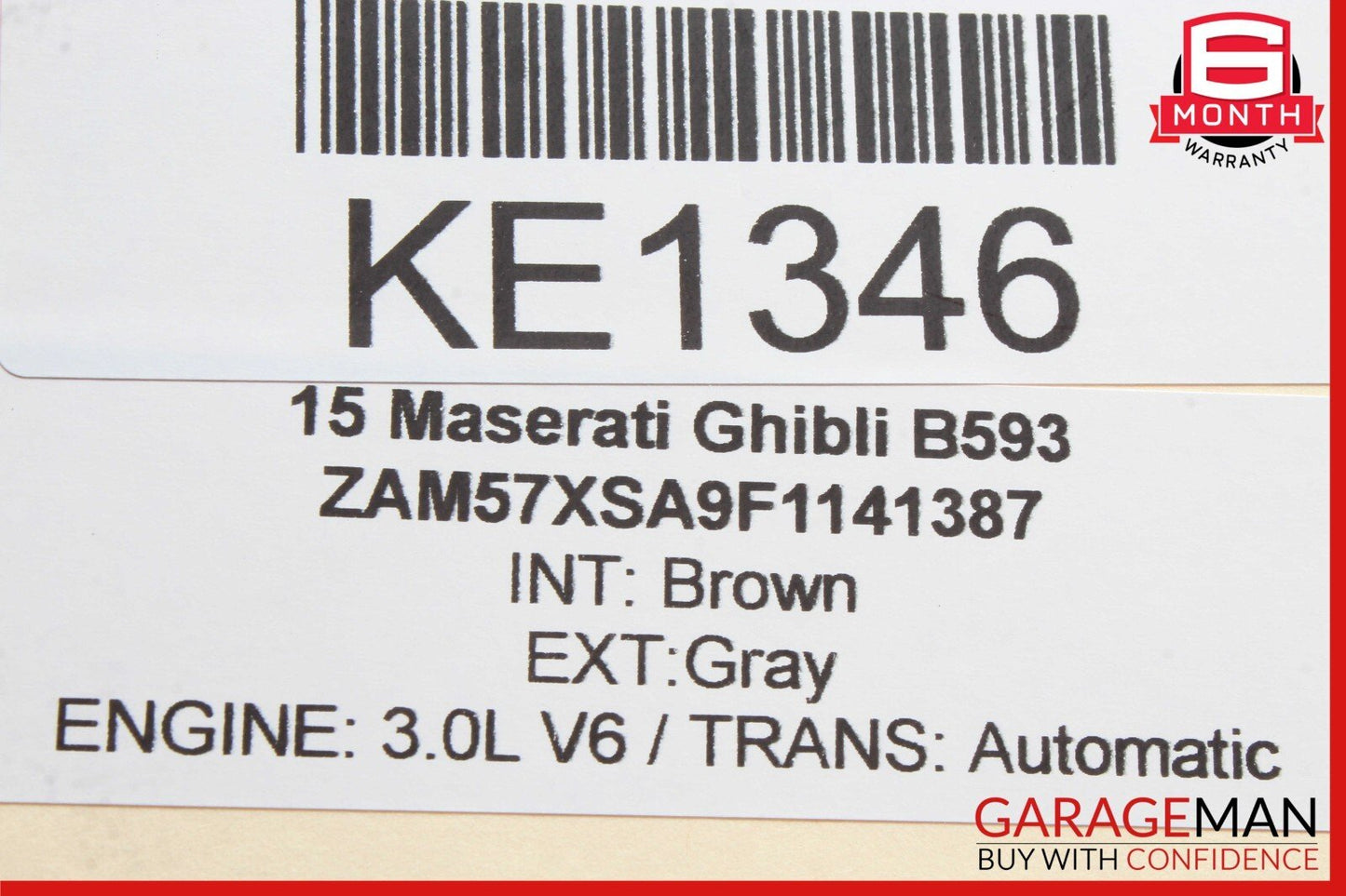 14-22 Maserati Ghibli M157 Front Left Driver Side Dash AC A/C Air Vent Grille