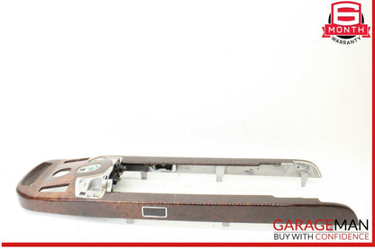 07-09 Mercedes W221 S550 CL600 Center Console Trim Bezel Wood 2216800234 OEM