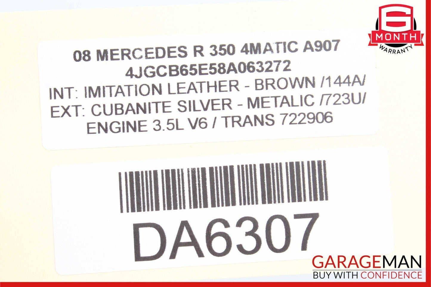 07-09 Mercedes W221 S450 S550 S600 Front Left Fog Light Foglight Lamp