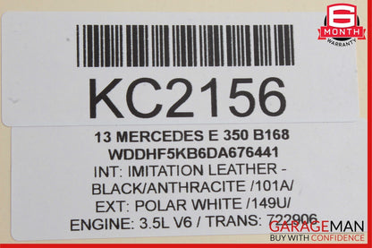 10-16 Mercedes W212 E350 E550 Front Left Driver Side Top Upper Control Arm RWD