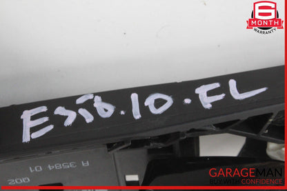 10-13 Mercedes W212 E350 Front Left Driver Side Exterior Door Handle Black OEM