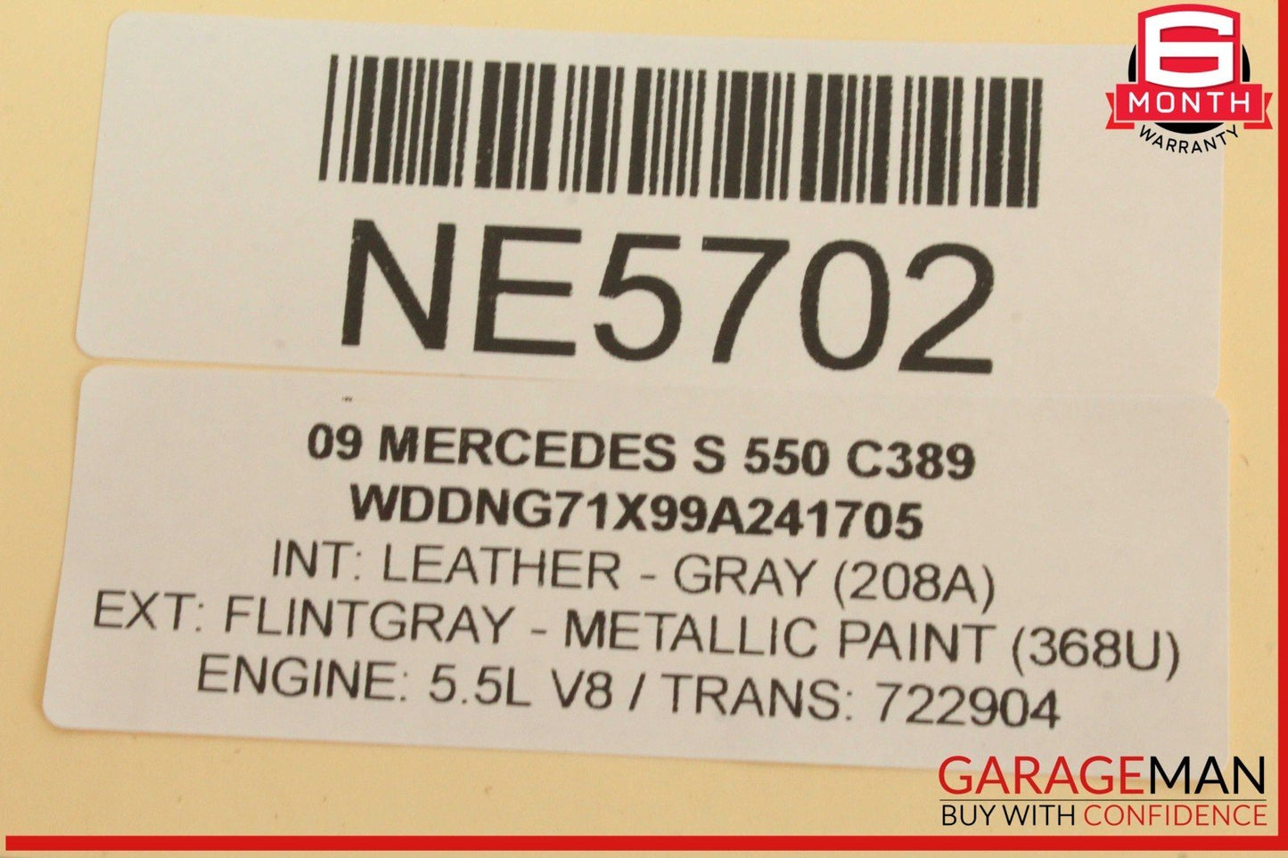 07-13 Mercedes W221 S550 Rear Right or Left Side Door Control Module Unit OEM