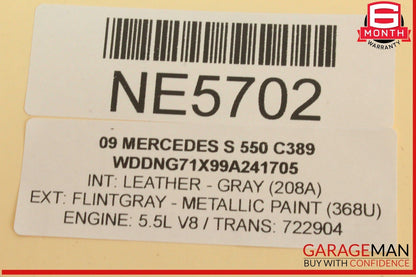 07-13 Mercedes W221 S550 Rear Right or Left Side Door Control Module Unit OEM
