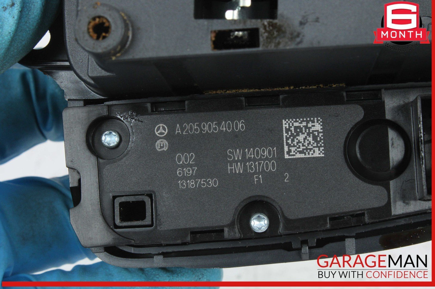 17-21 Mercedes W205 C300 4MATIC Center Console Multi Function Control Switch OEM
