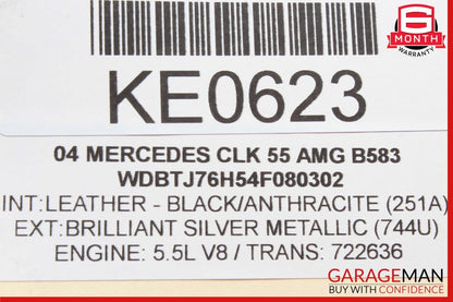 03-09 Mercedes W209 CLK350 CLK55 AMG Rear Trunk 3rd Third Brake Stop Light Lamp