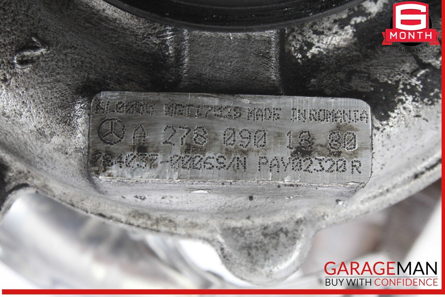 12-18 Mercedes W218 CLS550 E550 M278 Right Turbocharger Turbo Charger Manifold