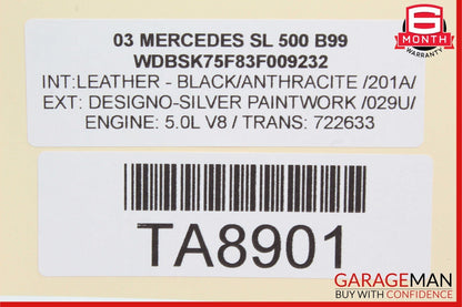 03-08 Mercedes R230 SL500 SL550 AMG Center Console ESP Switch Control Button OEM
