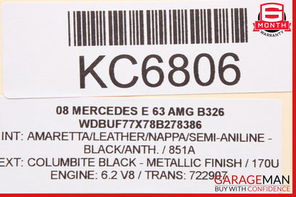 03-09 Mercedes W211 E63 E350 Rear Left Driver Side Window Regulator Motor OEM