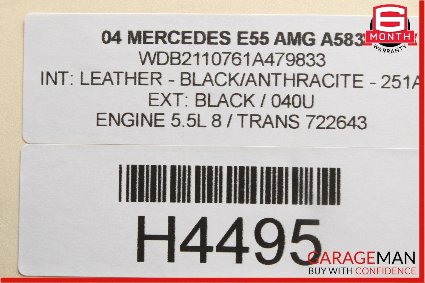 03-09 Mercedes W211 E350 E550 Front Right Passenger Door Controller Module OEM