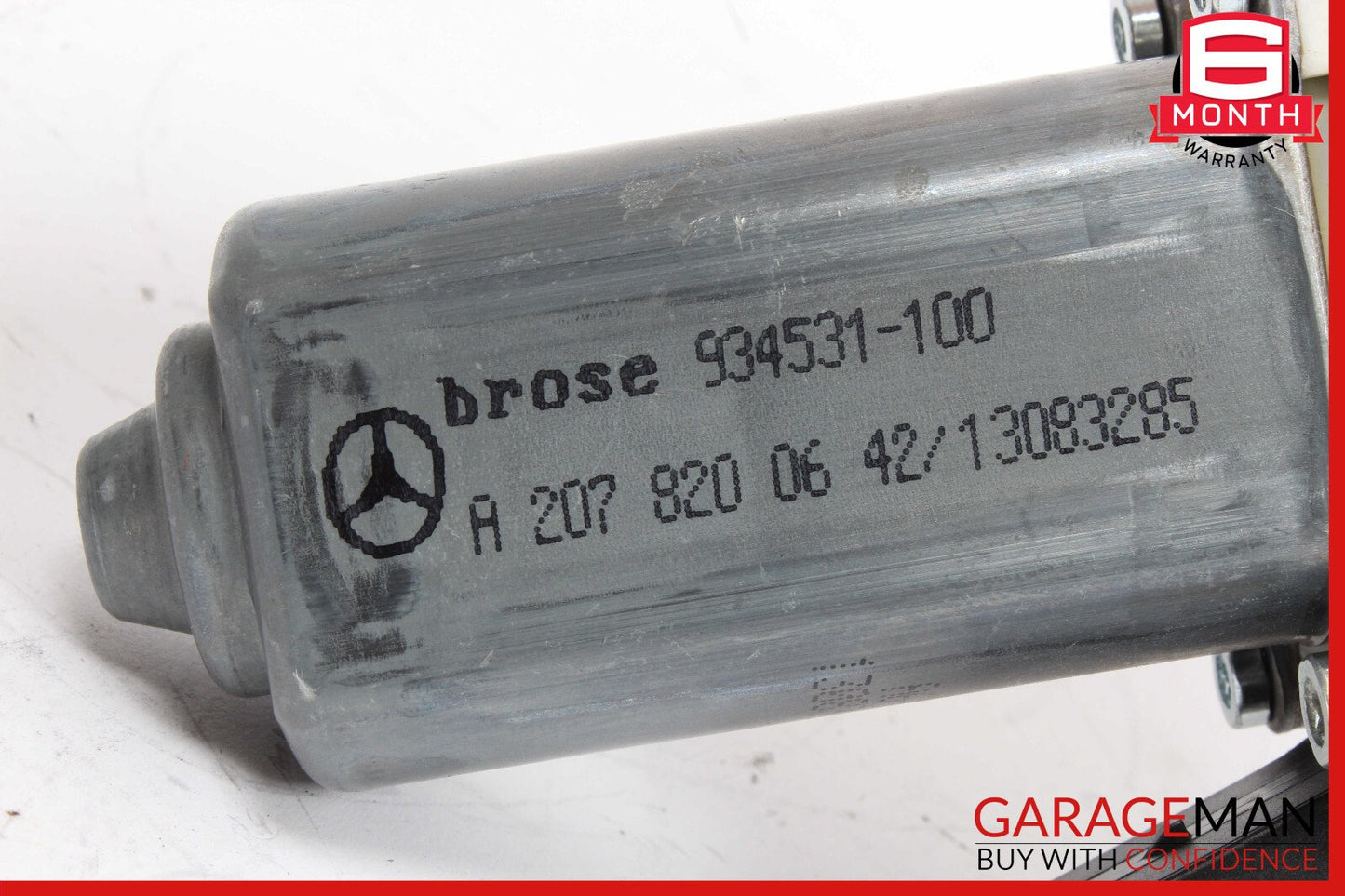 10-20 Mercedes W207 E350 Front Right Window Regulator Motor 2078200642 OEM