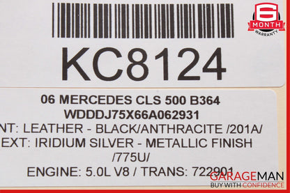 06-11 Mercedes W219 CLS500 CLS55 AMG Front Left Driver Door Control Module Unit