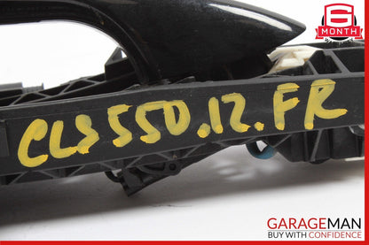 12-14 Mercedes W218 CLS500 Front Right Side Exterior Door Handle Keylessgo Black