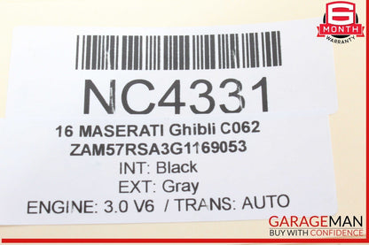 14-20 Maserati Ghibli Levante Quattroporte Right Turbocharger Manifold Assy OEM