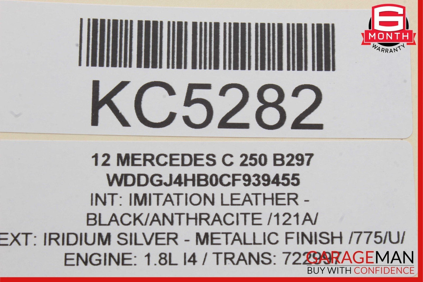 08-14 Mercedes W204 C250 C300 Front Left Side Door Lock Latch Actuator OEM