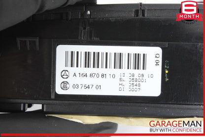 06-12 Mercedes X164 GL450 ML450 Hazard Control Switch Panel 1648708110 OEM