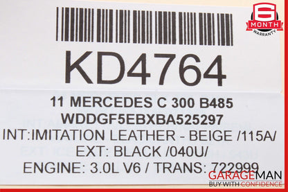 08-16 Mercedes W204 C300 C350 Front Right Door Window Regulator Motor OEM
