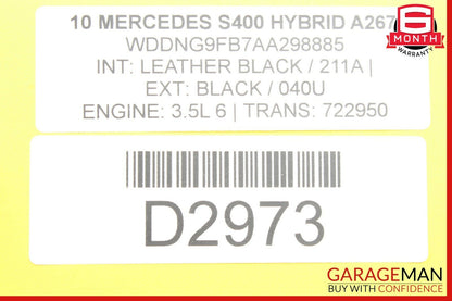 07-13 Mercedes W221 S400 CL550 Rear View Back Up Cam Camera 96F03600 OEM