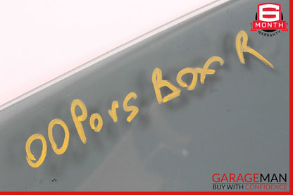 97-04 Porsche Boxster 986 Front Right Side Door Window Auto Glass OEM