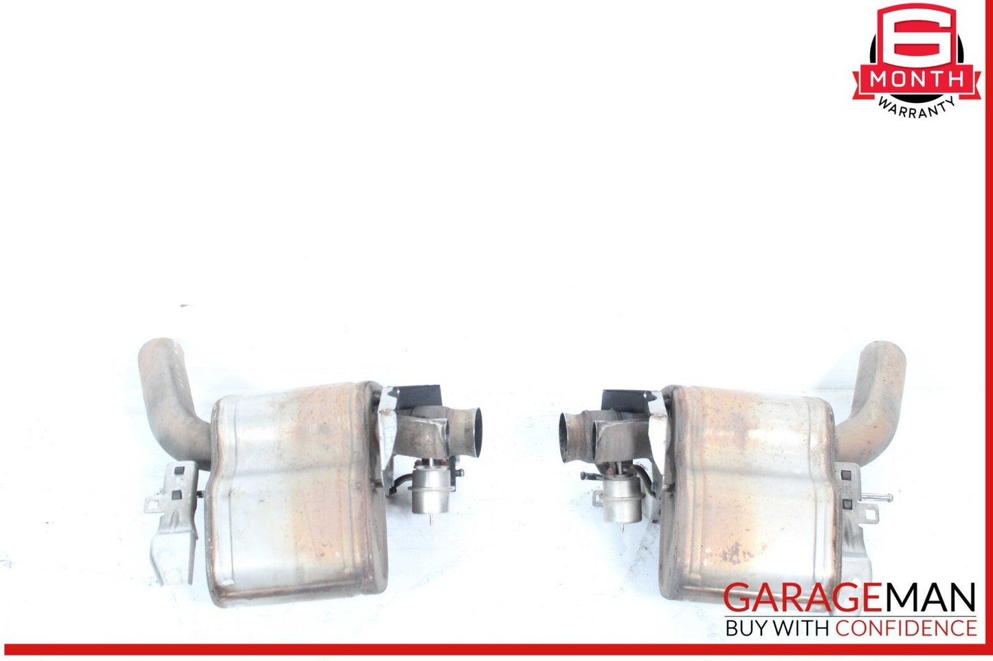 17-20 Maserati Levante Rear Right & Left Muffler Exhaust Silencer Pipe Baffle