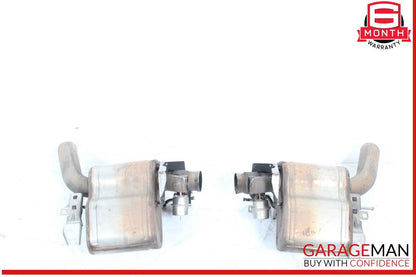 17-20 Maserati Levante Rear Right & Left Muffler Exhaust Silencer Pipe Baffle
