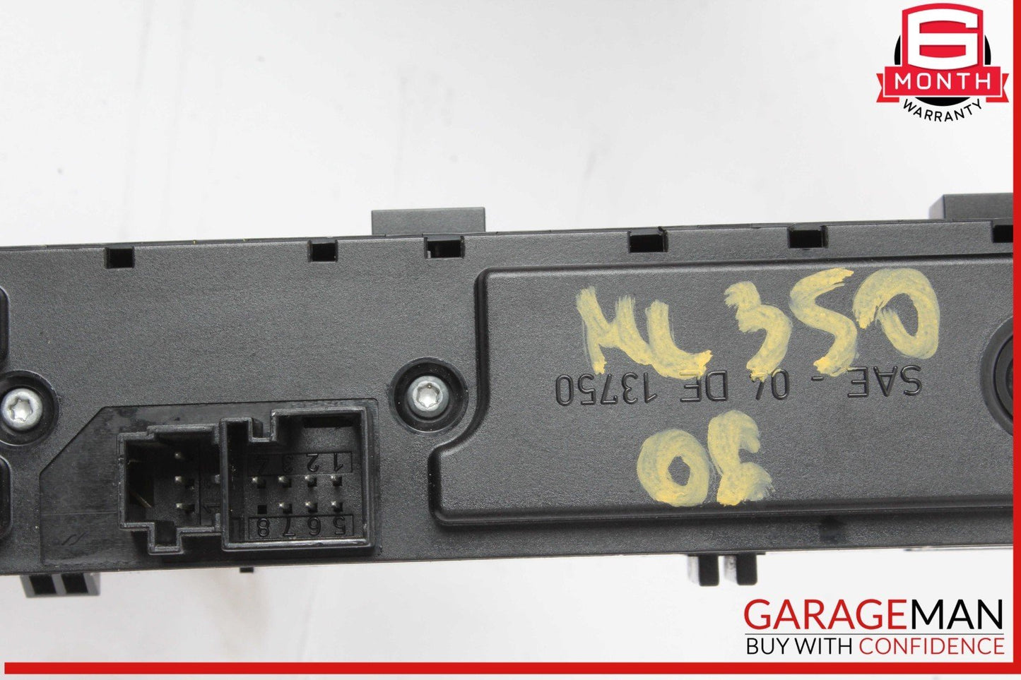 06-12 Mercedes W164 ML350 GL450 Center Console Hazard Control Switch Panel OEM